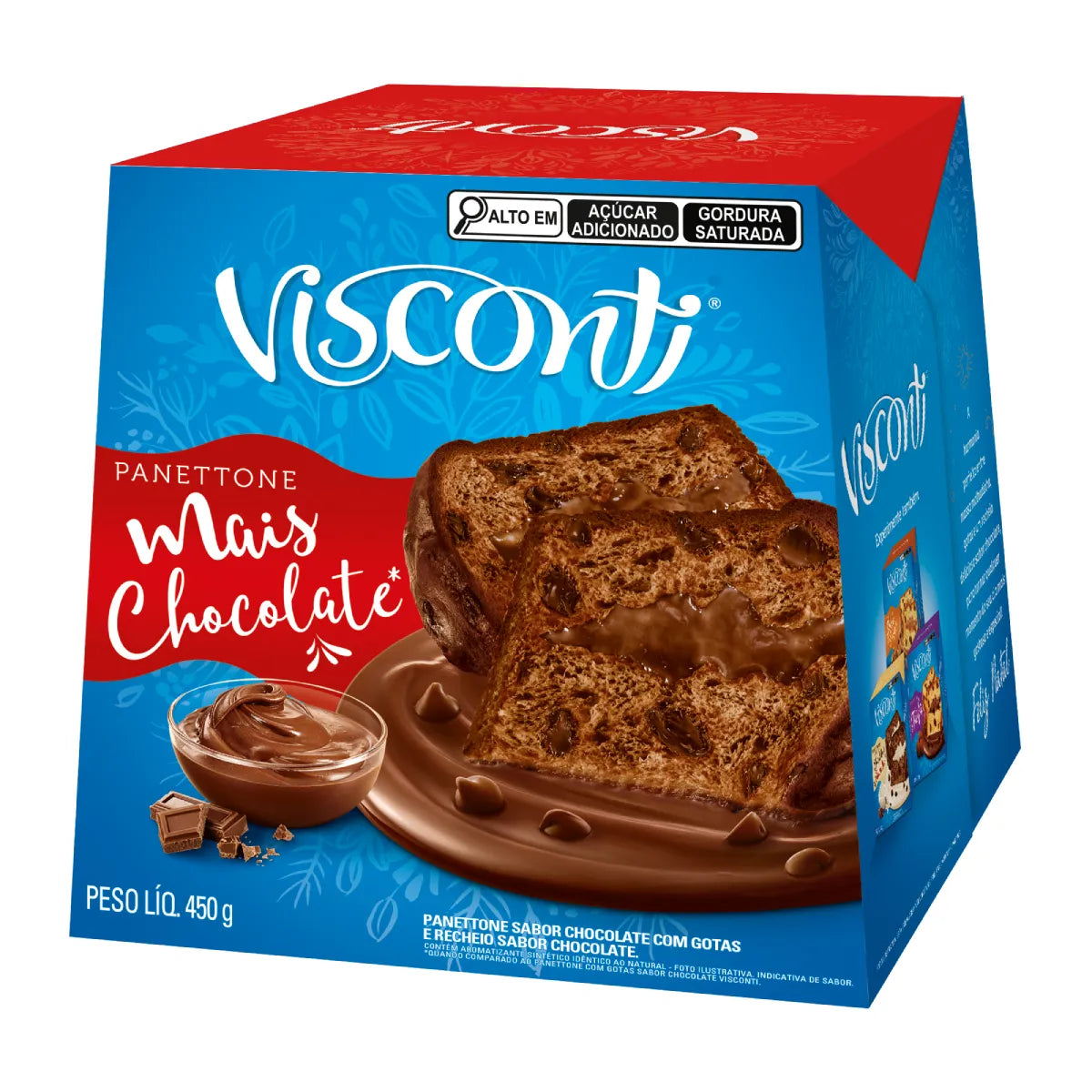 Visconti Panettone Mais Chocolate 450g
