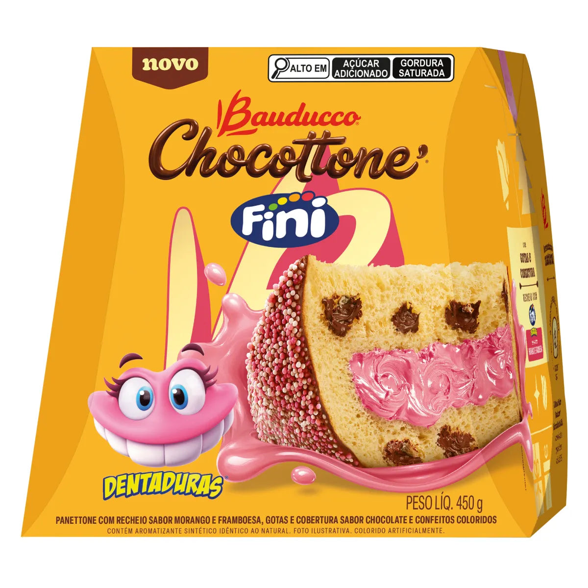 Chocottone Fini Dentaduras 450g