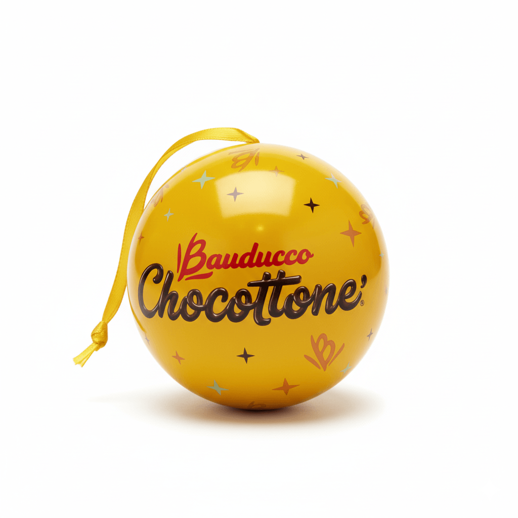 Lata Bola com Mini Chocottone 80g